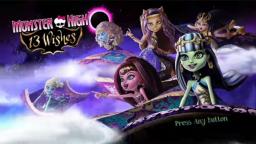 Monster High: 13 Wishes Title Screen